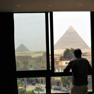 Happy Days Pyramids View Cairo