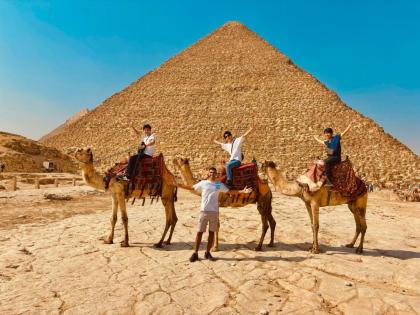 Golden pyramids Guest house view - image 6