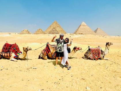 Golden pyramids Guest house view - image 7