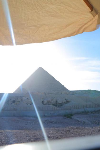 Great pyramids view - image 6