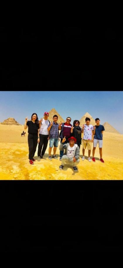 Khattab pyramids Guest house view Cairo 