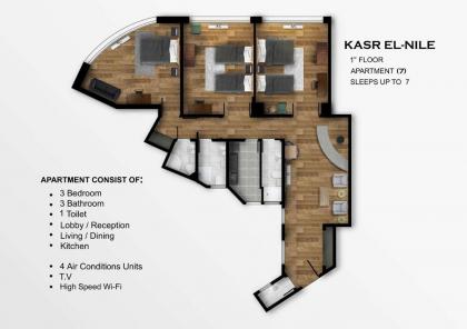 Royal Apartments Down Town in Cairo - image 23